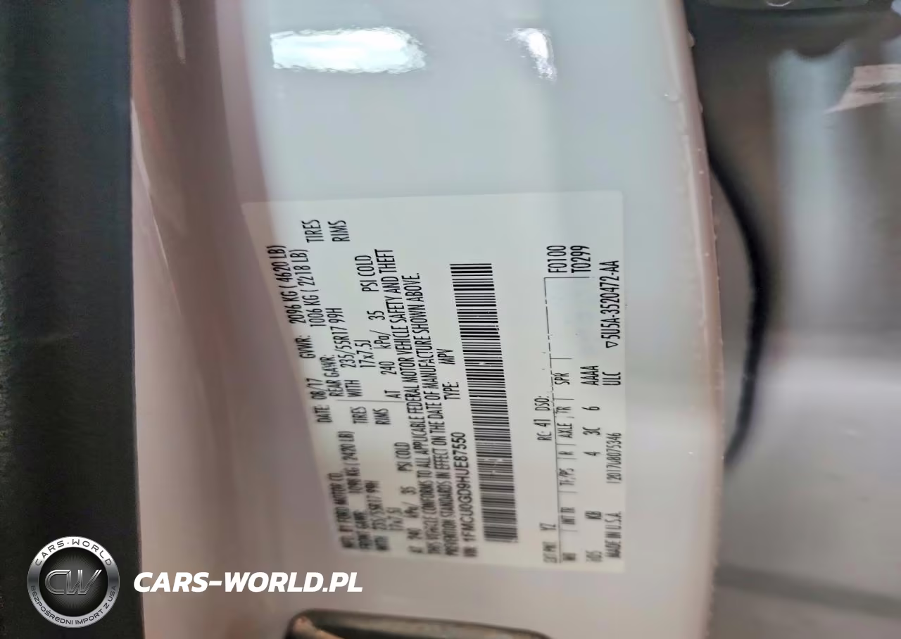 2017 Ford Escape Se VIN:1FMCU0GD9HUE87550 - 13