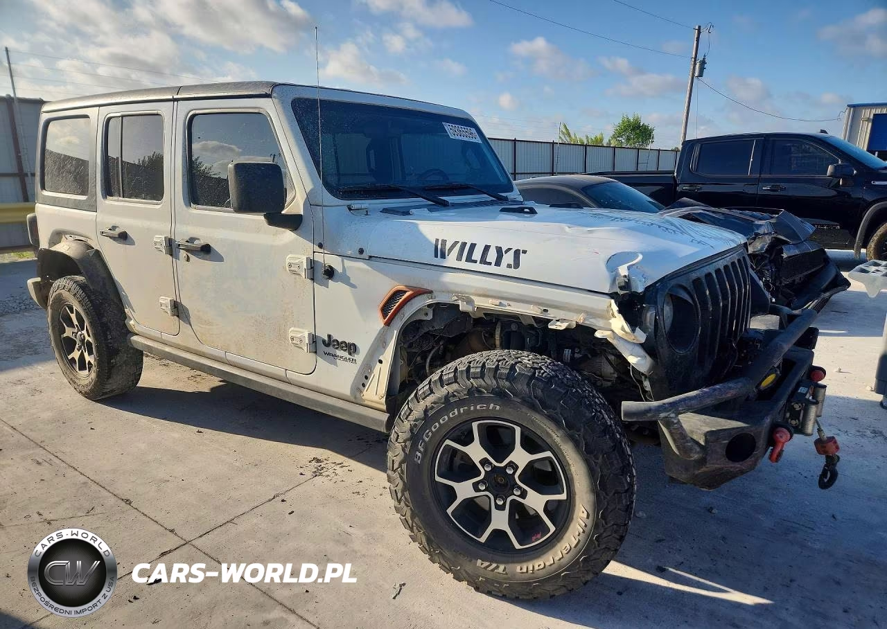 2020 Jeep Wrangler Unlimited Sport VIN:1C4HJXDG1LW169591 - 4
