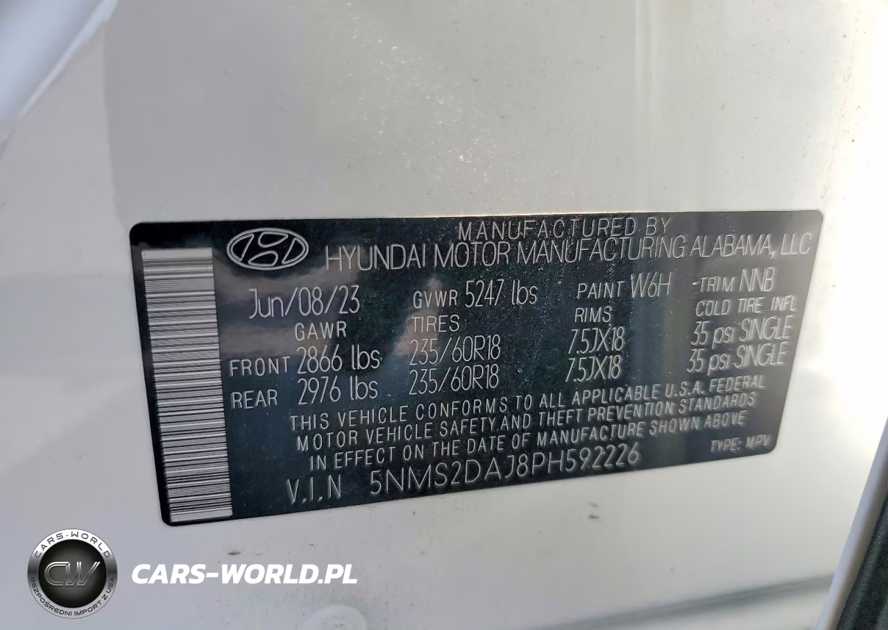 2023 Hyundai Santa Fe Sel VIN:5NMS2DAJ8PH592226 - 14