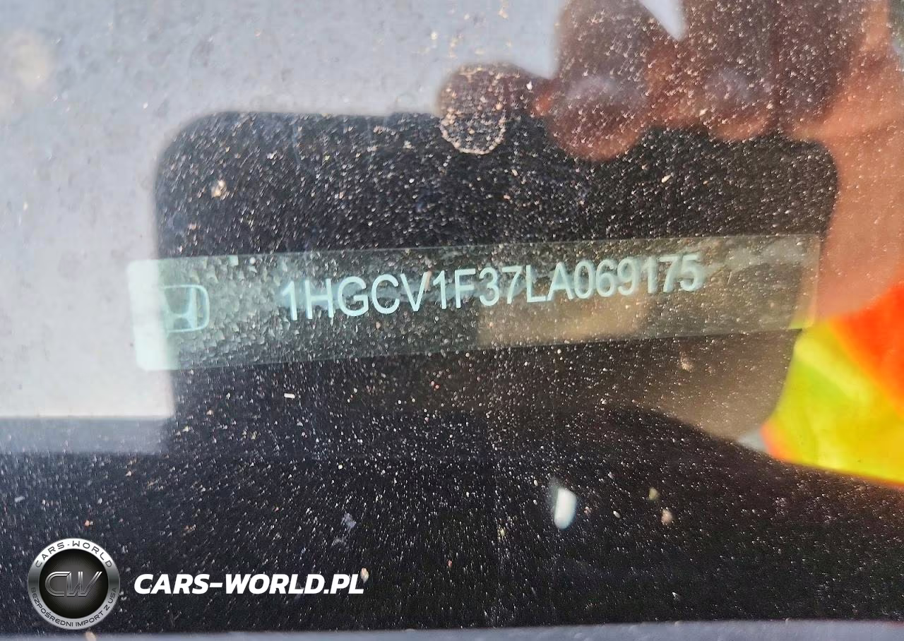 2020 Honda Accord Sport VIN:1HGCV1F37LA069175 - 12