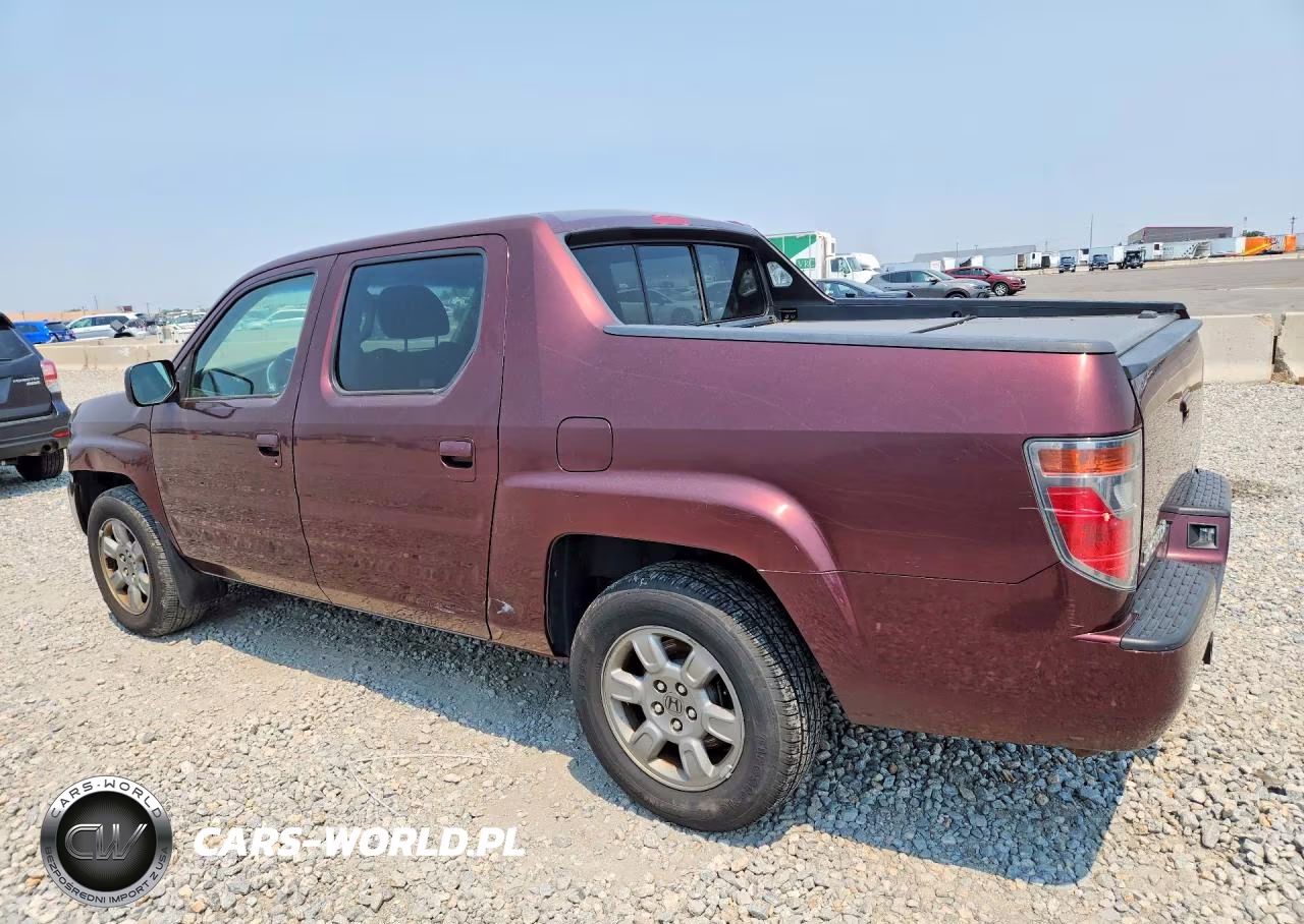2007 Honda Ridgeline Rtx VIN:2HJYK16367H516238 - 2
