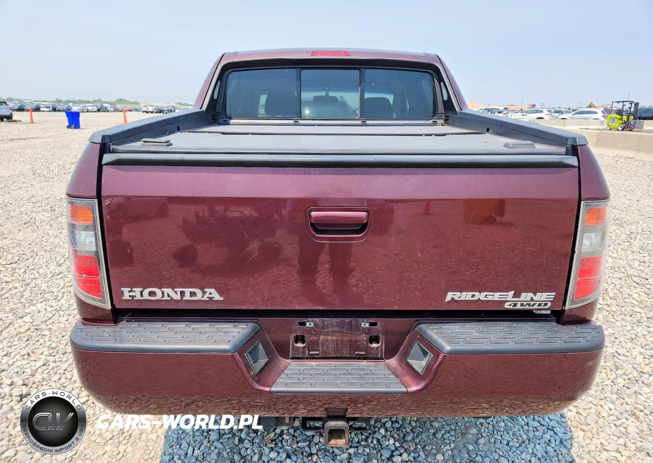 2007 Honda Ridgeline Rtx VIN:2HJYK16367H516238 - 6