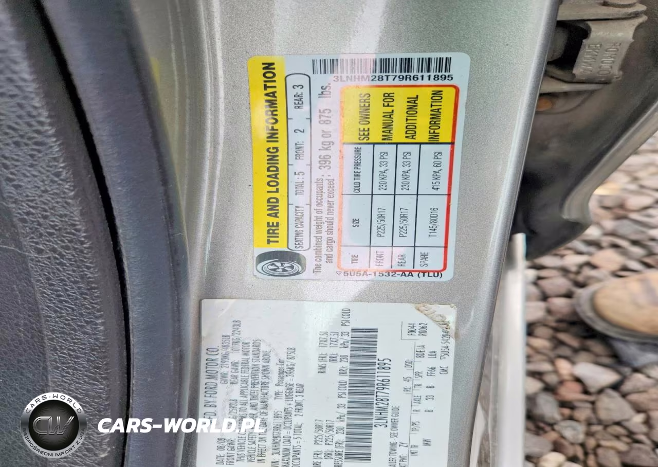 2009 Lincoln Mkz VIN:3LNHM28T79R611895 - 12