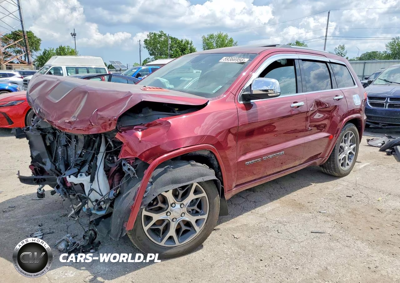 2019 Jeep Grand Cherokee Overland VIN:1C4RJFCT5KC612046 - 1