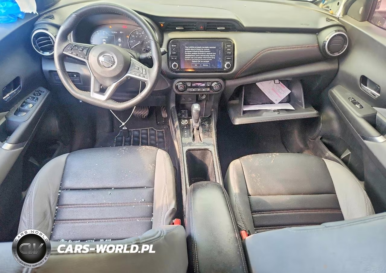 2021 Nissan Kicks Sr VIN:3N1CP5DV7ML502494 - 10