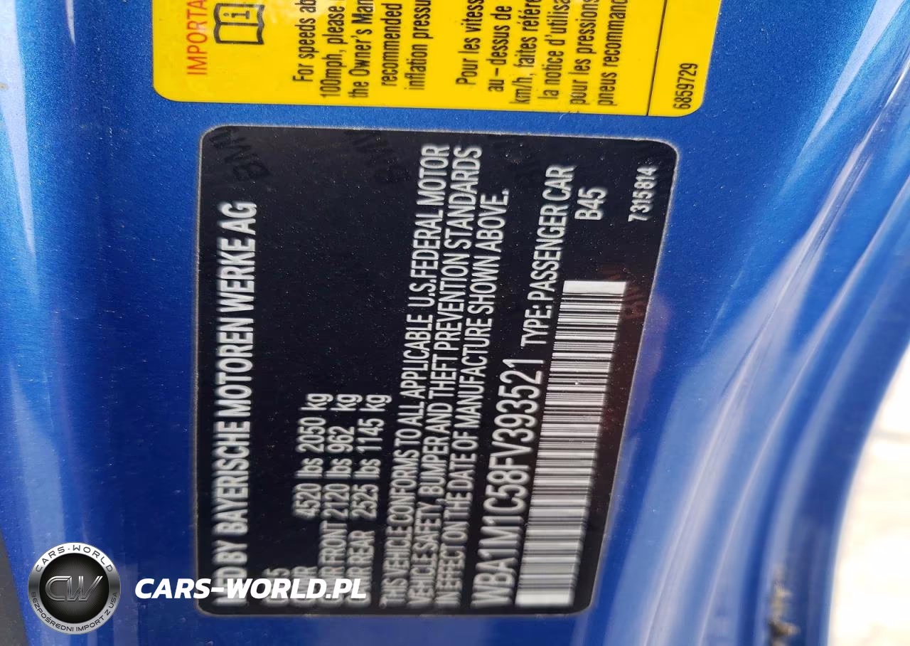 2015 BMW M235I VIN:WBA1M1C58FV393521 - 12