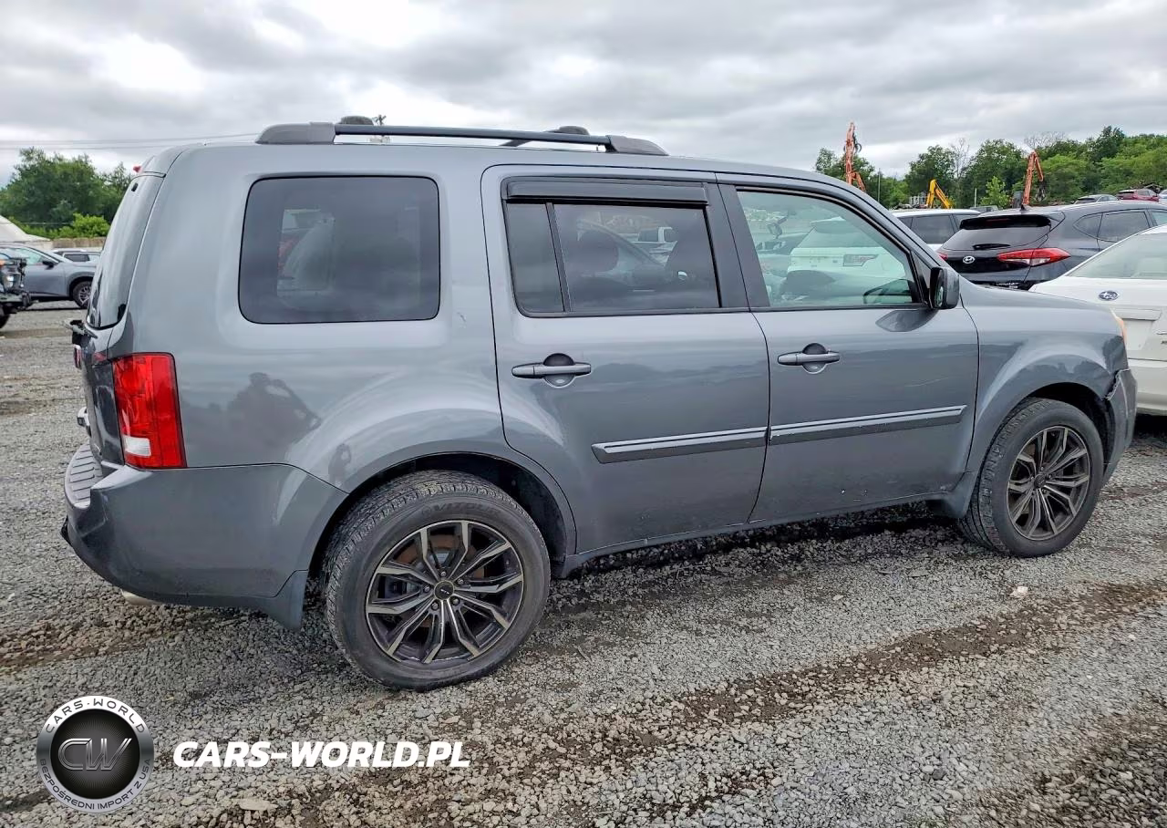 2013 Honda Pilot Ex VIN:5FNYF4H48DB046571 - 3