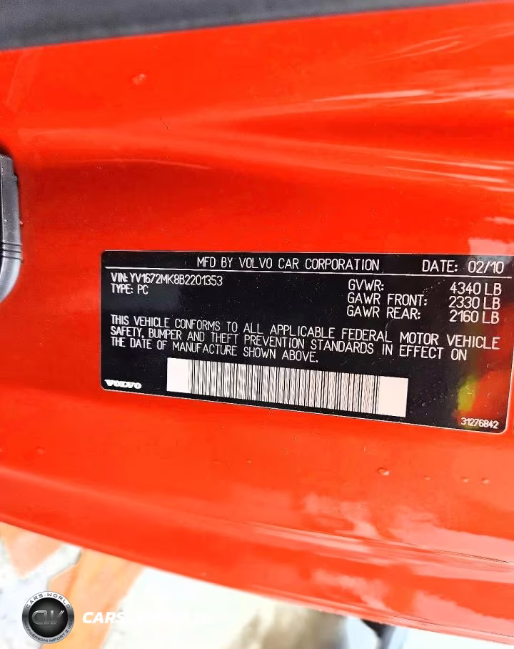 2011 Volvo C30 T5 VIN:YV1672MK8B2201353 - 12