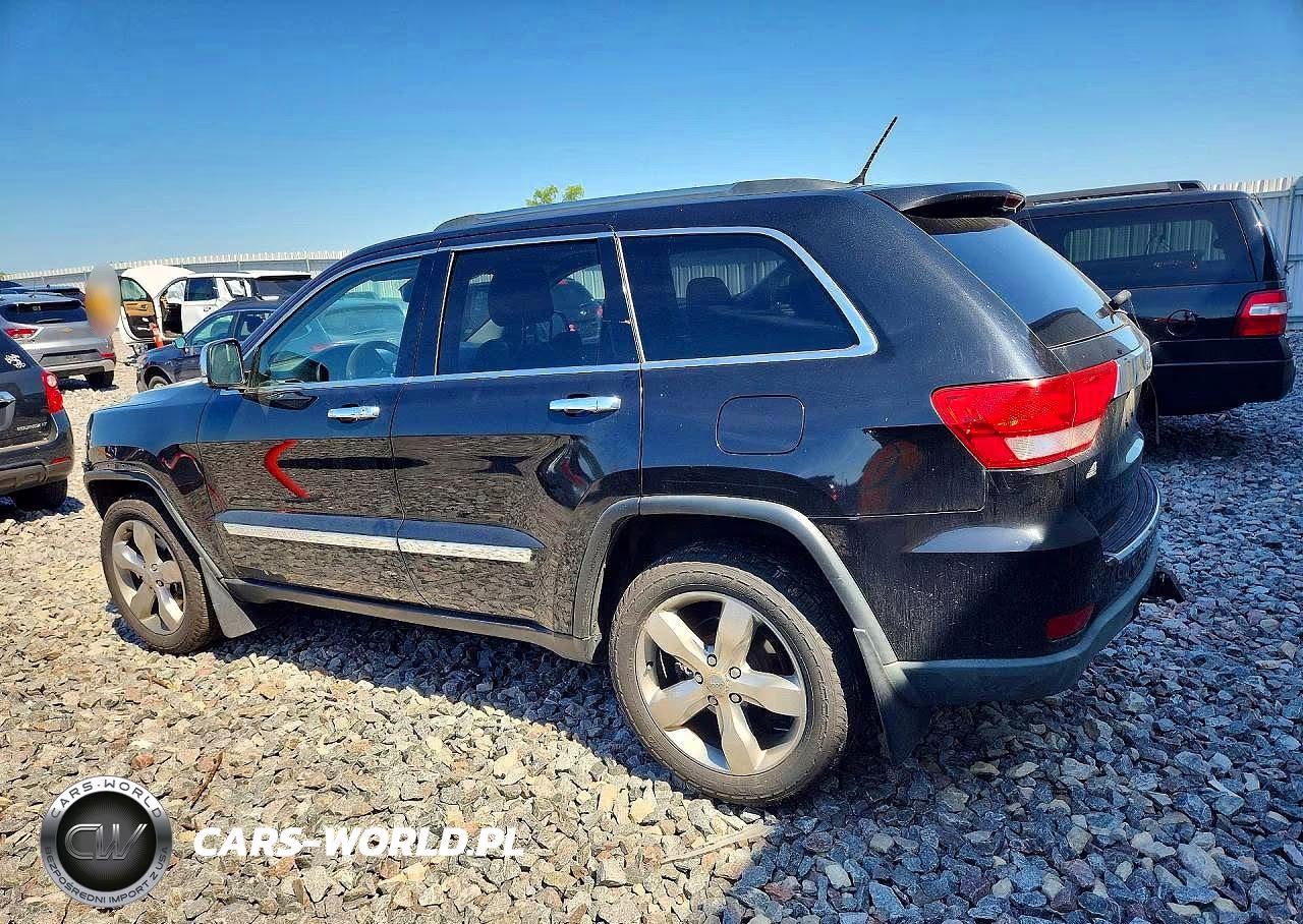 2013 Jeep Grand Cherokee Overland VIN:1C4RJFCG5DC558186 - 2