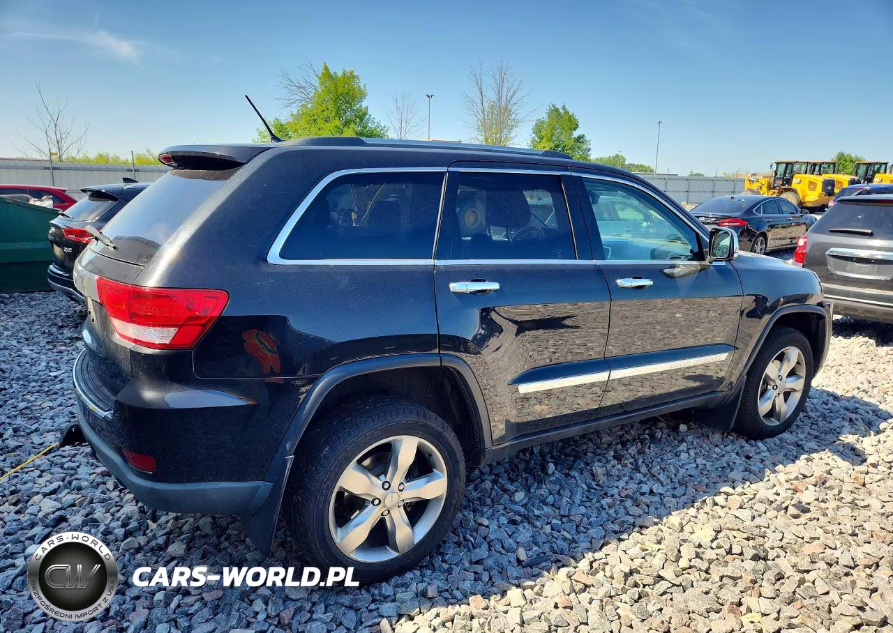 2013 Jeep Grand Cherokee Overland VIN:1C4RJFCG5DC558186 - 3