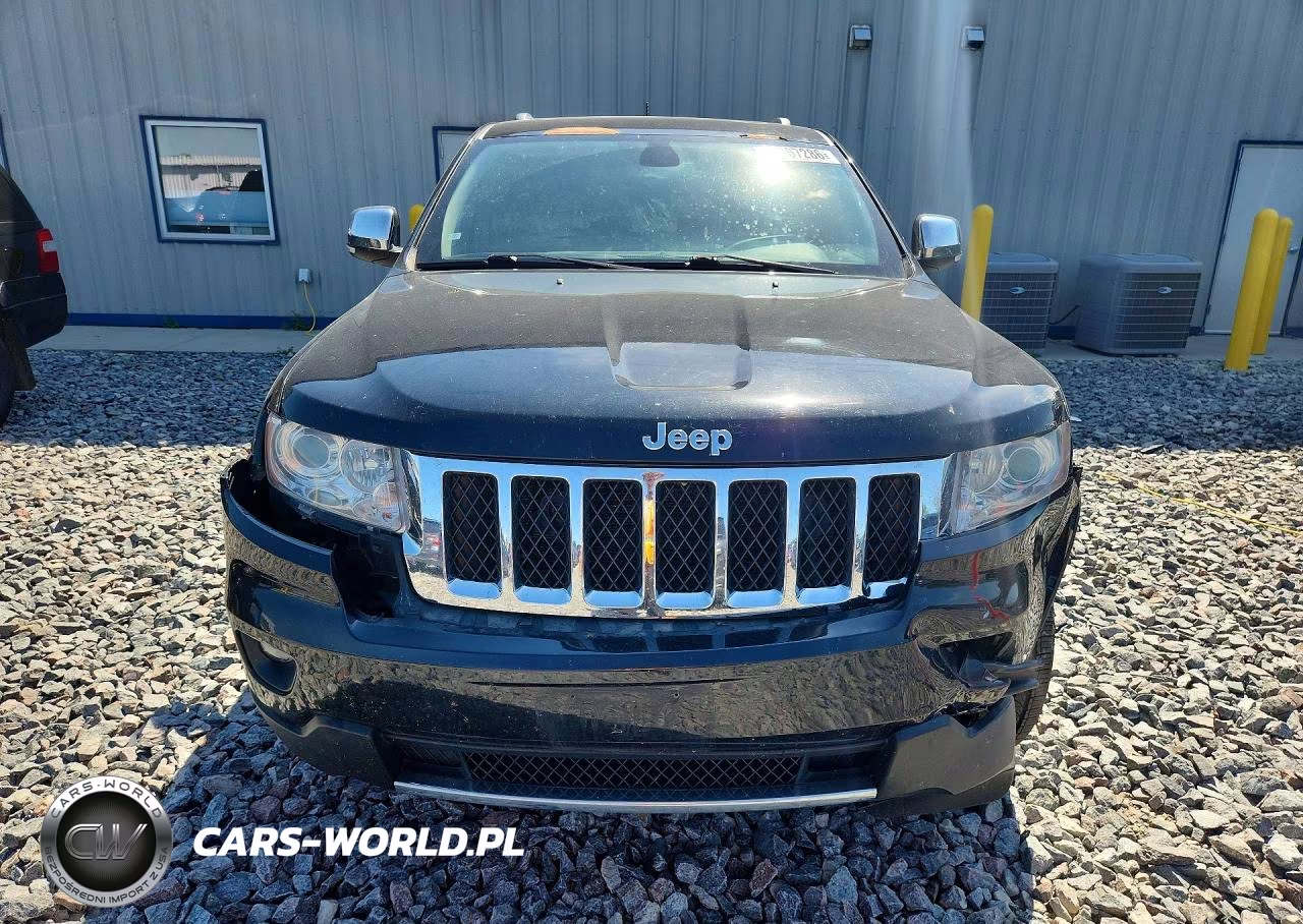 2013 Jeep Grand Cherokee Overland VIN:1C4RJFCG5DC558186 - 5