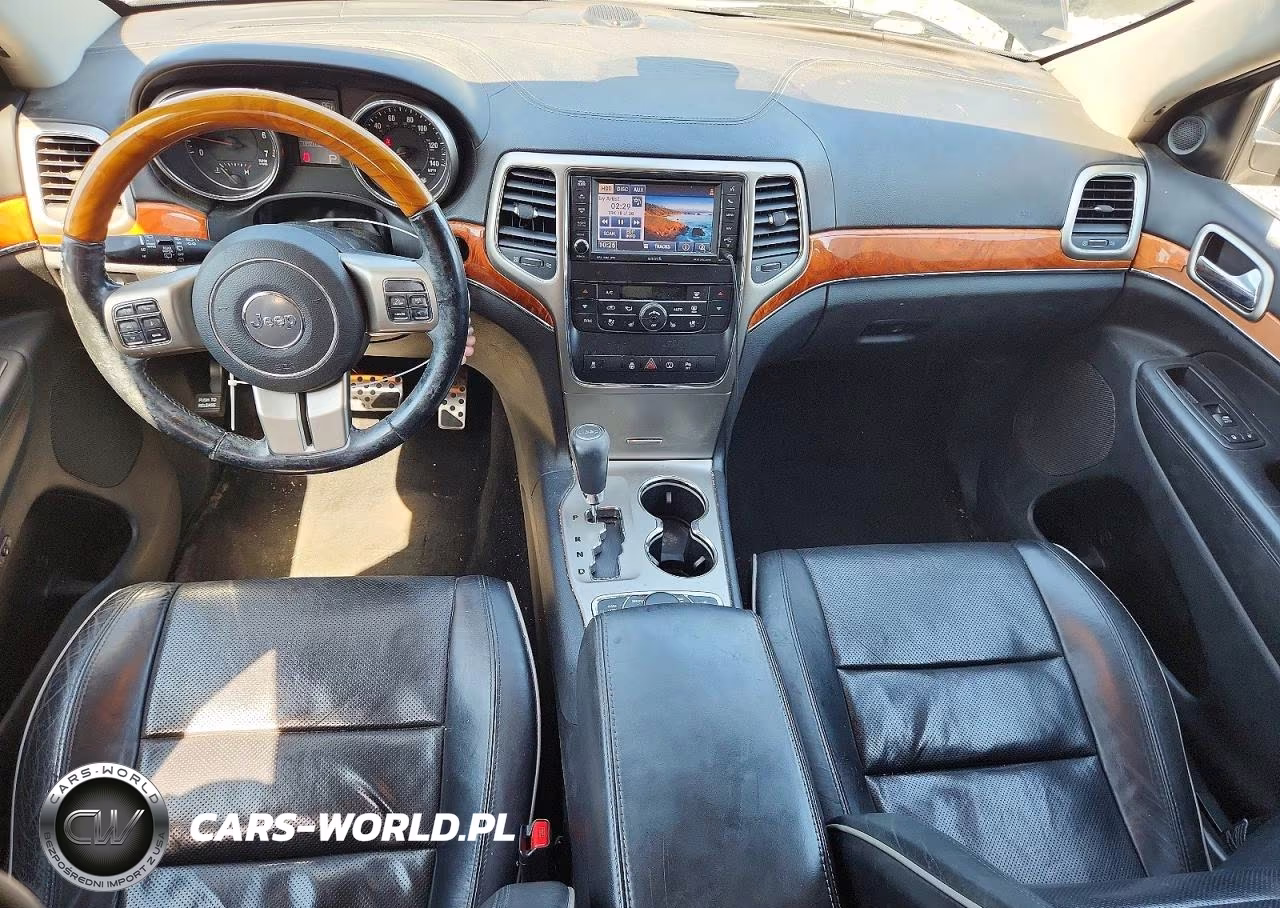 2013 Jeep Grand Cherokee Overland VIN:1C4RJFCG5DC558186 - 8
