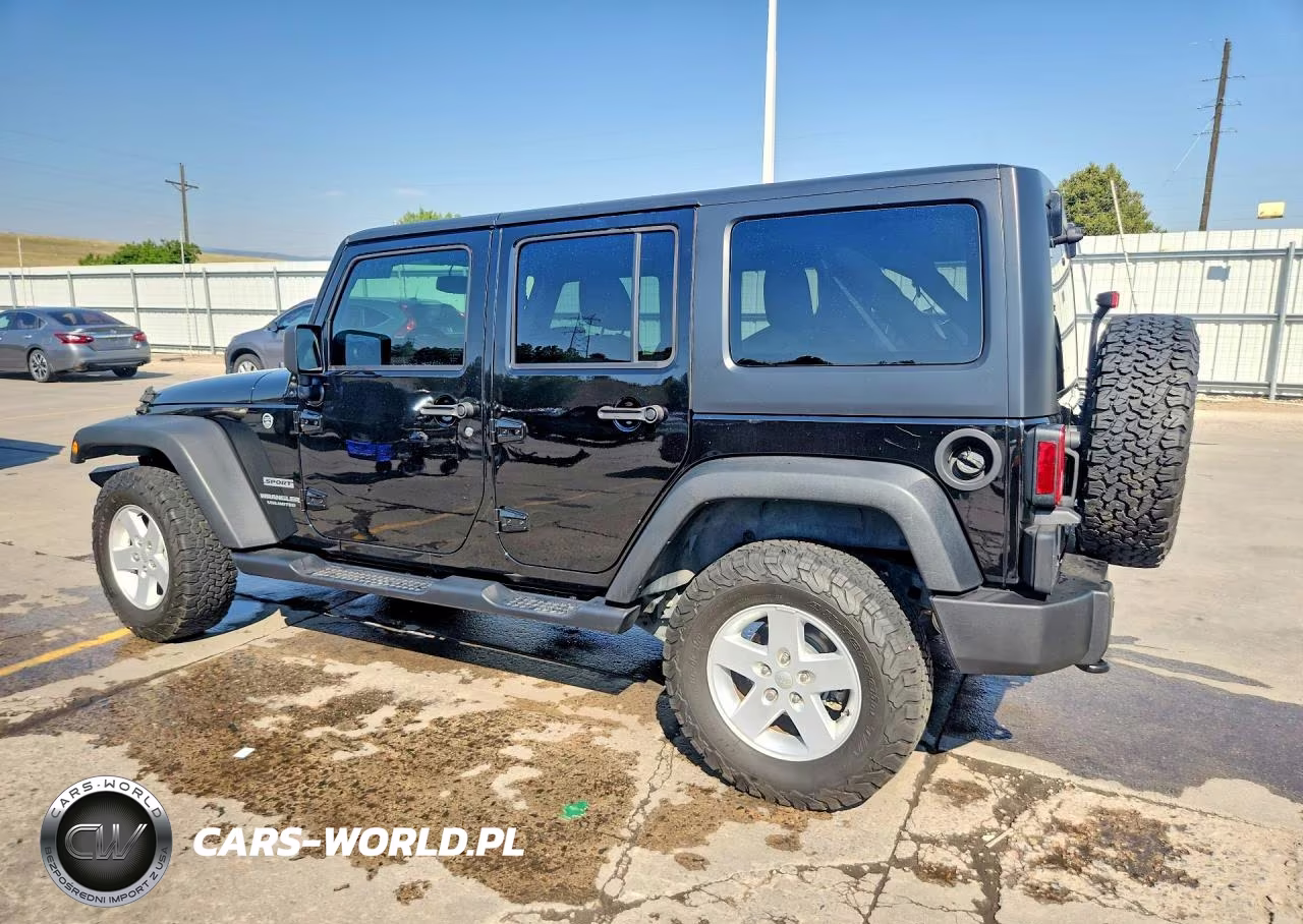 2017 Jeep Wrangler Unlimited Sport VIN:1C4BJWDG8HL695306 - 2