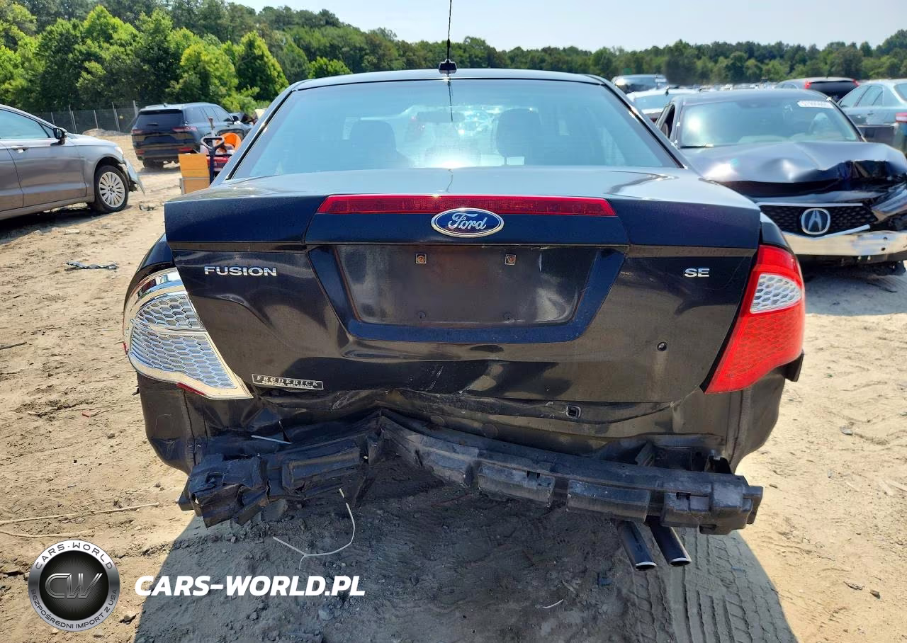 2010 Ford Fusion Se VIN:3FAHP0HA6AR380738 - 6