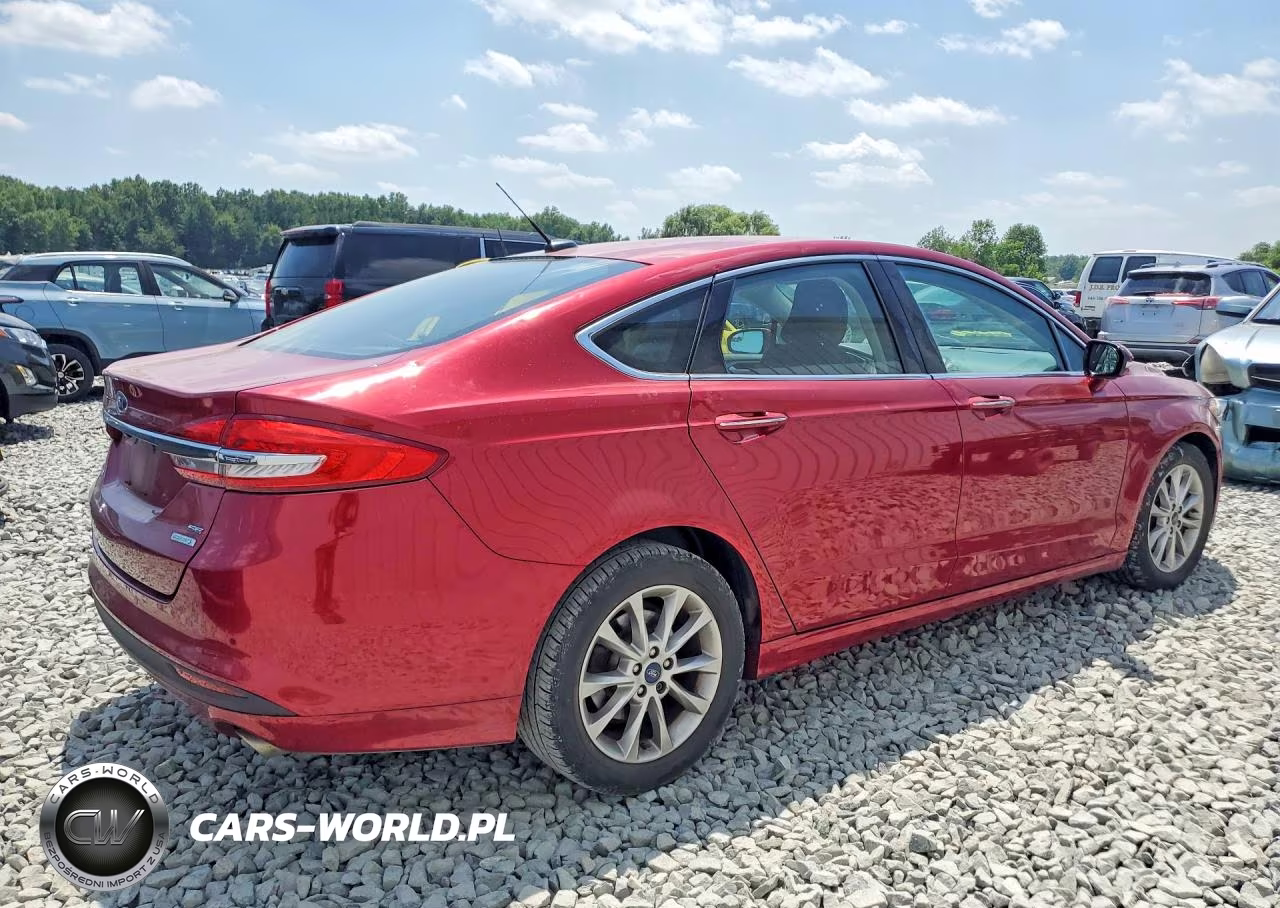 2017 Ford Fusion Se VIN:3FA6P0HD6HR291182 - 3