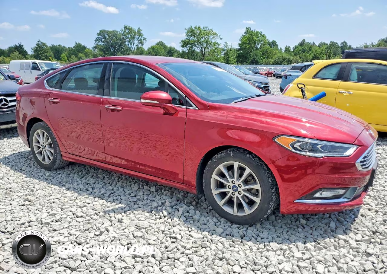 2017 Ford Fusion Se VIN:3FA6P0HD6HR291182 - 4
