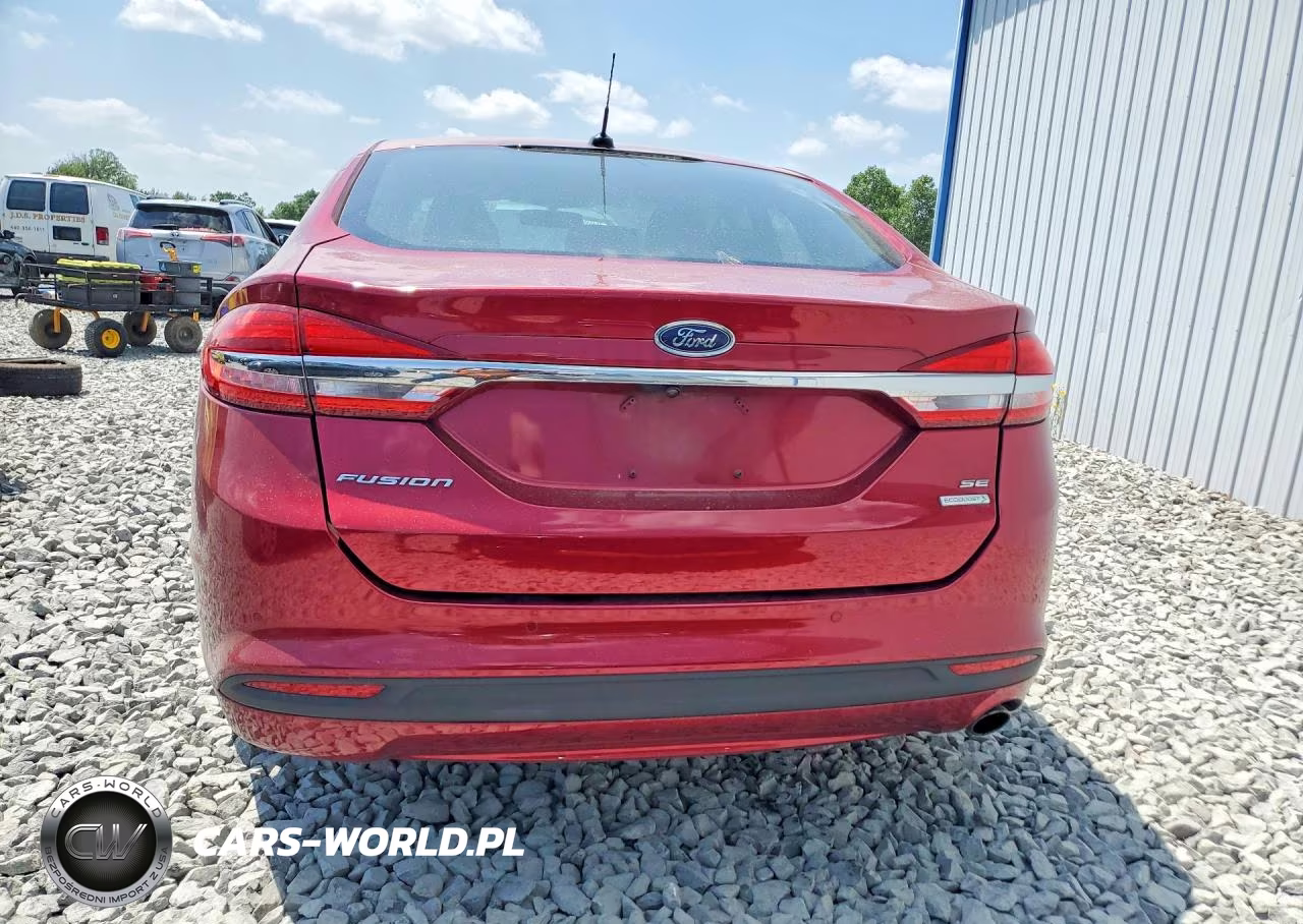 2017 Ford Fusion Se VIN:3FA6P0HD6HR291182 - 6