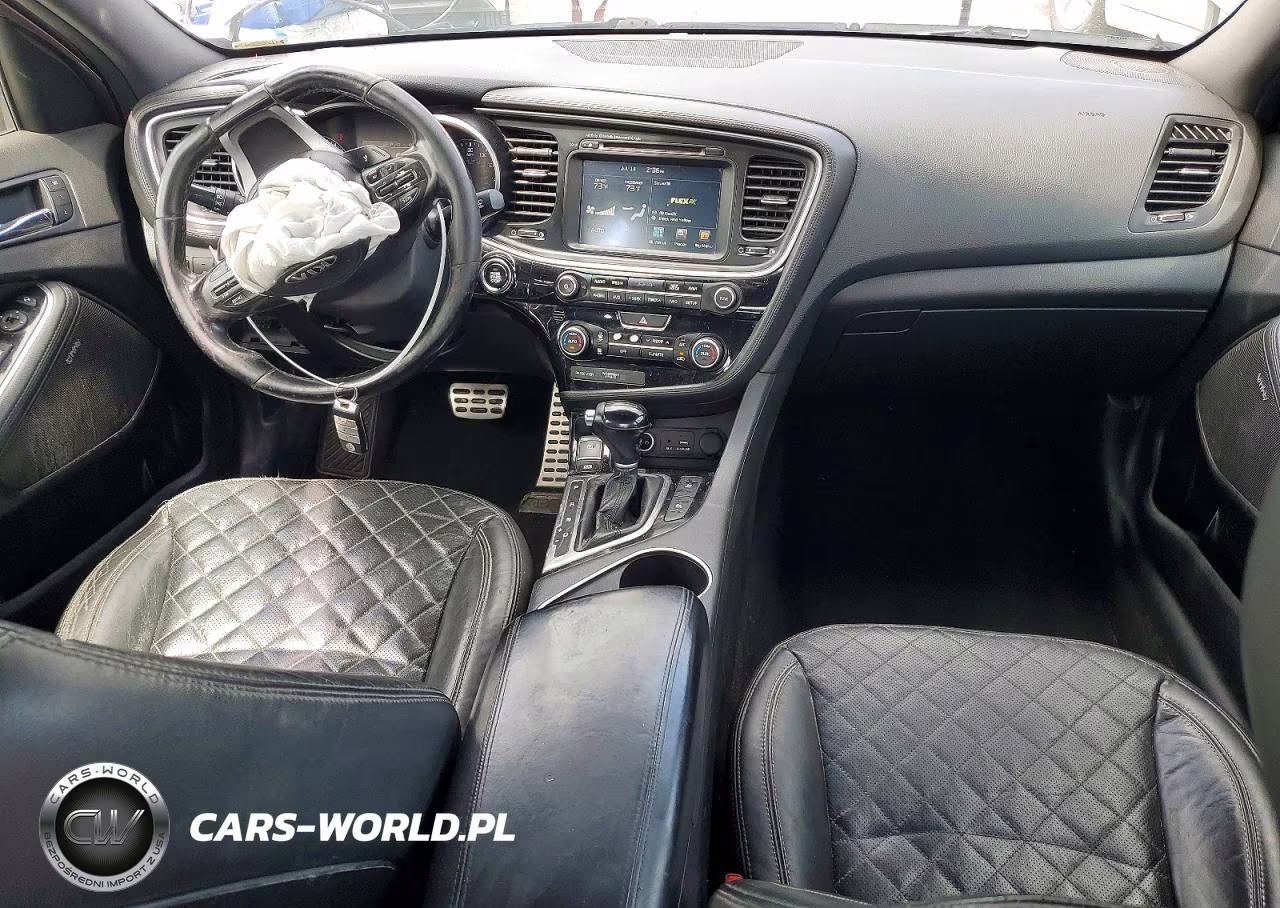 2015 Kia Optima Sx VIN:5XXGR4A65FG475813 - 8