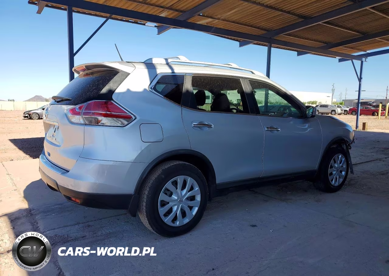 2016 Nissan Rogue S VIN:KNMAT2MT0GP672718 - 3