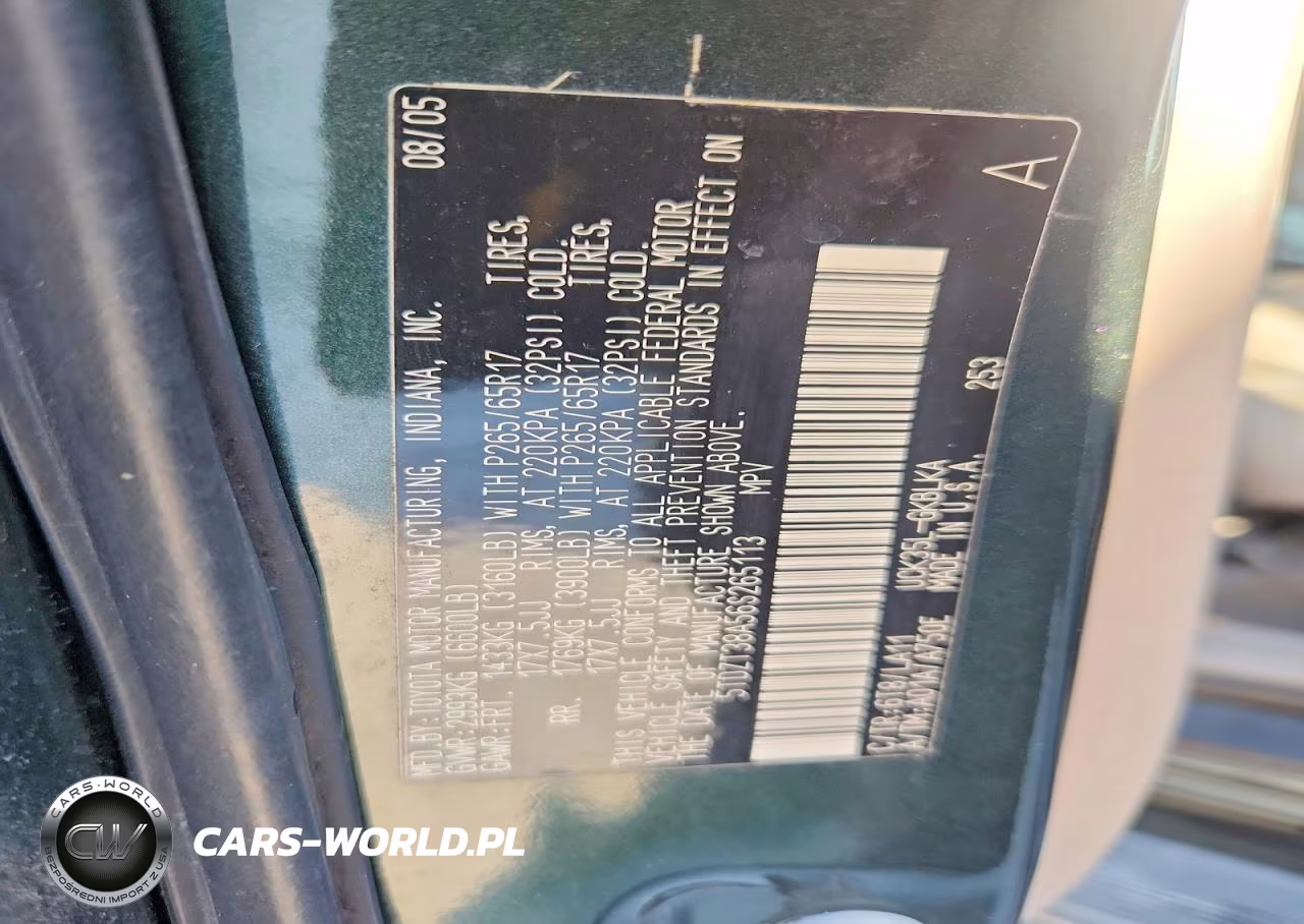 2006 Toyota Sequoia Limited VIN:5TDZT38A56S265113 - 13