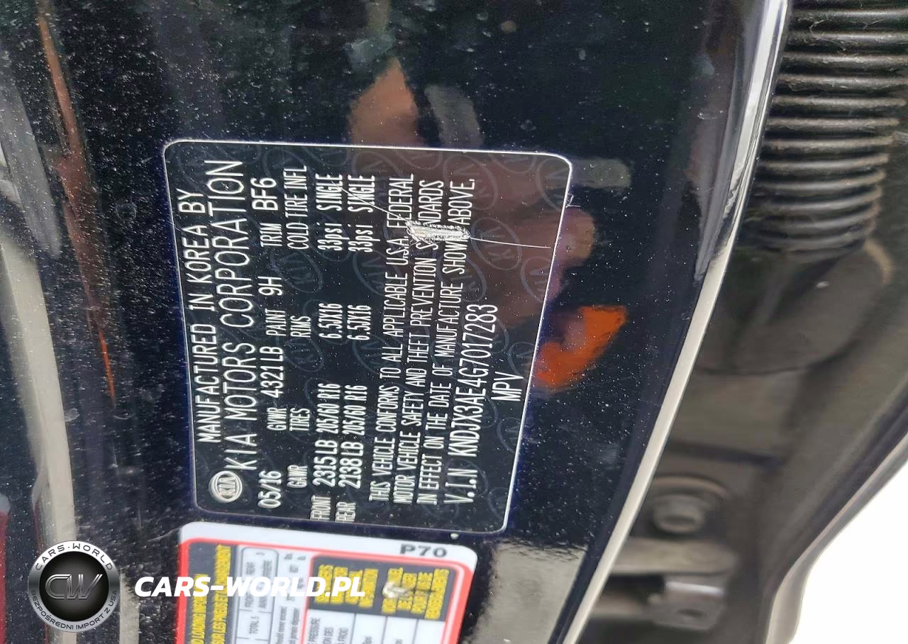 2016 Kia Soul Ev + VIN:KNDJX3AE4G7017283 - 13