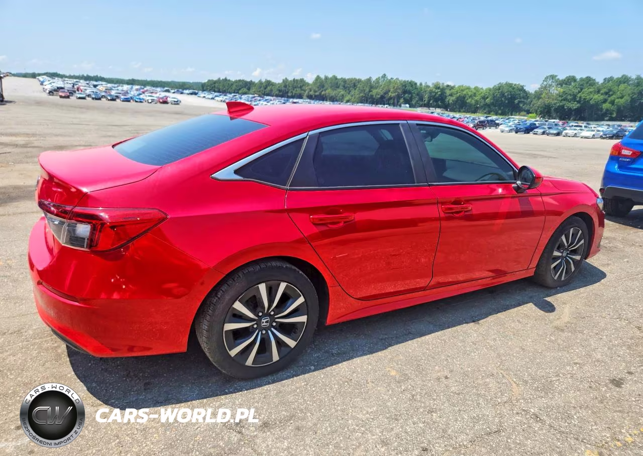 2022 Honda Civic Ex VIN:2HGFE1F75NH303480 - 3