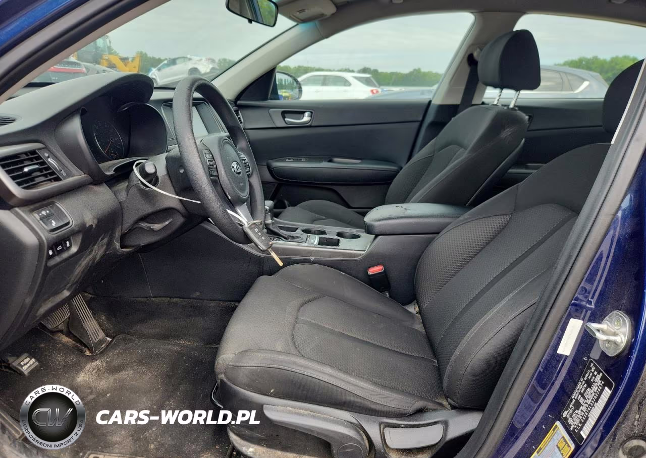 2018 Kia Optima Lx VIN:5XXGT4L35JG224674 - 7