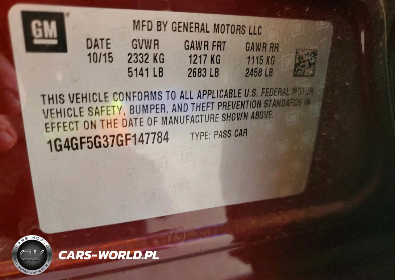 2016 Buick Lacrosse Premium VIN:1G4GF5G37GF147784 - 12