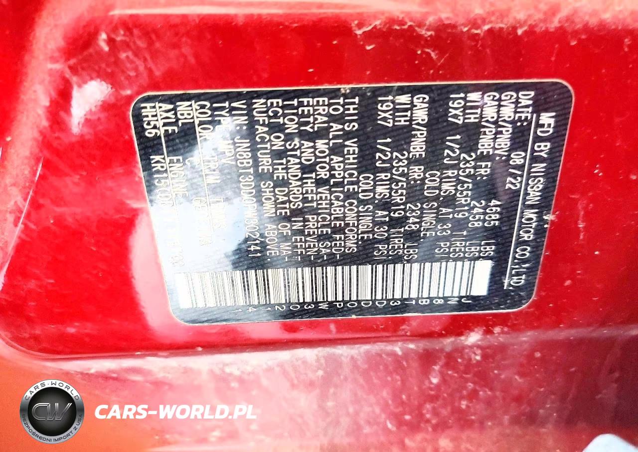 2023 Nissan Rogue Platinum VIN:JN8BT3DD0PW302141 - 13