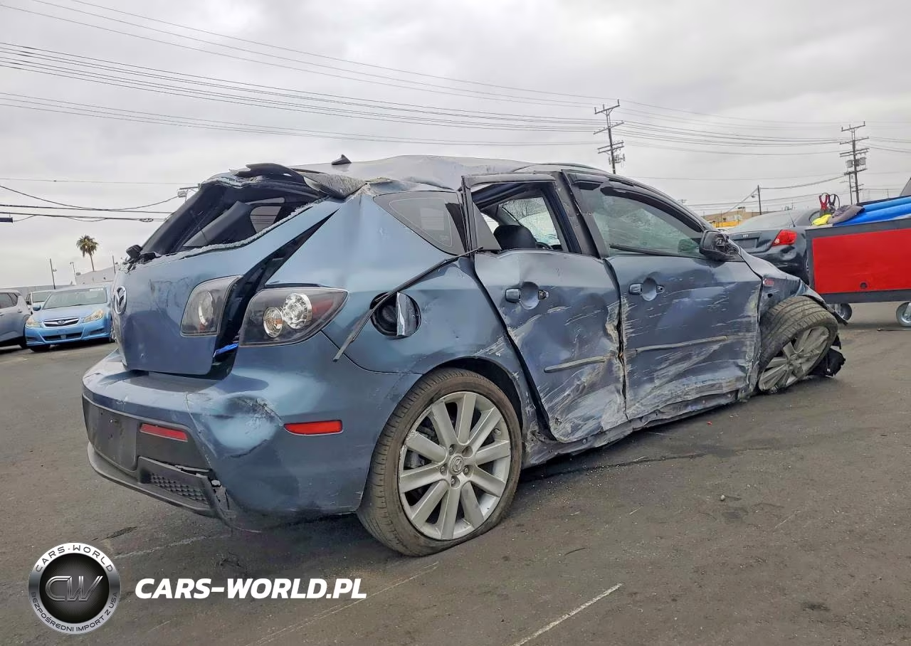 2008 Mazda Mazdaspeed3 Grand Touring VIN:JM1BK34M681815455 - 3
