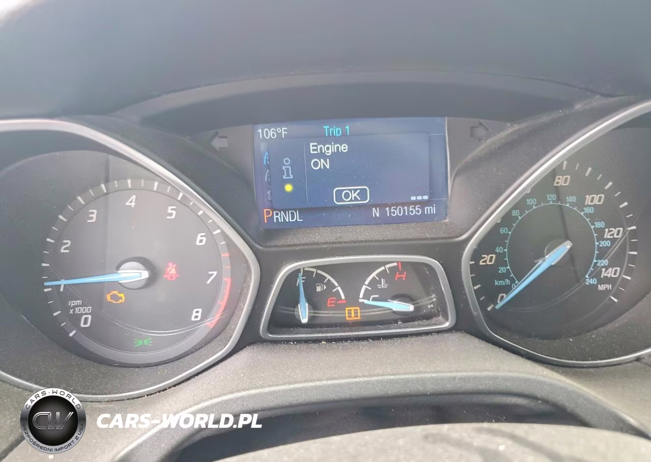 2014 Ford Focus Se VIN:1FADP3K20EL350737 - 9