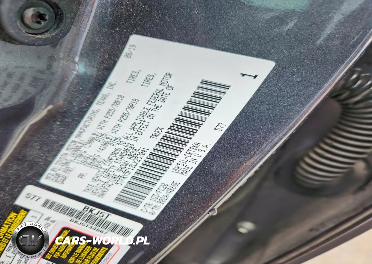 2020 Toyota Tundra Sr5 VIN:5TFRY5F12LX257041 - 12