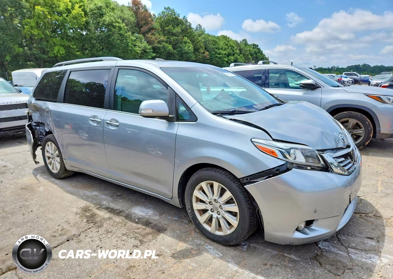 2015 Toyota Sienna Limited Premium 7-Passenger VIN:5TDYK3DC9FS596038 - 4