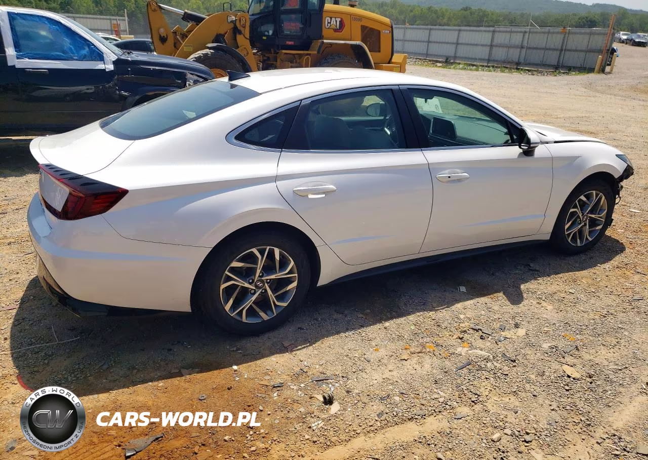 2022 Hyundai Sonata Sel VIN:KMHL64JAXNA210659 - 3