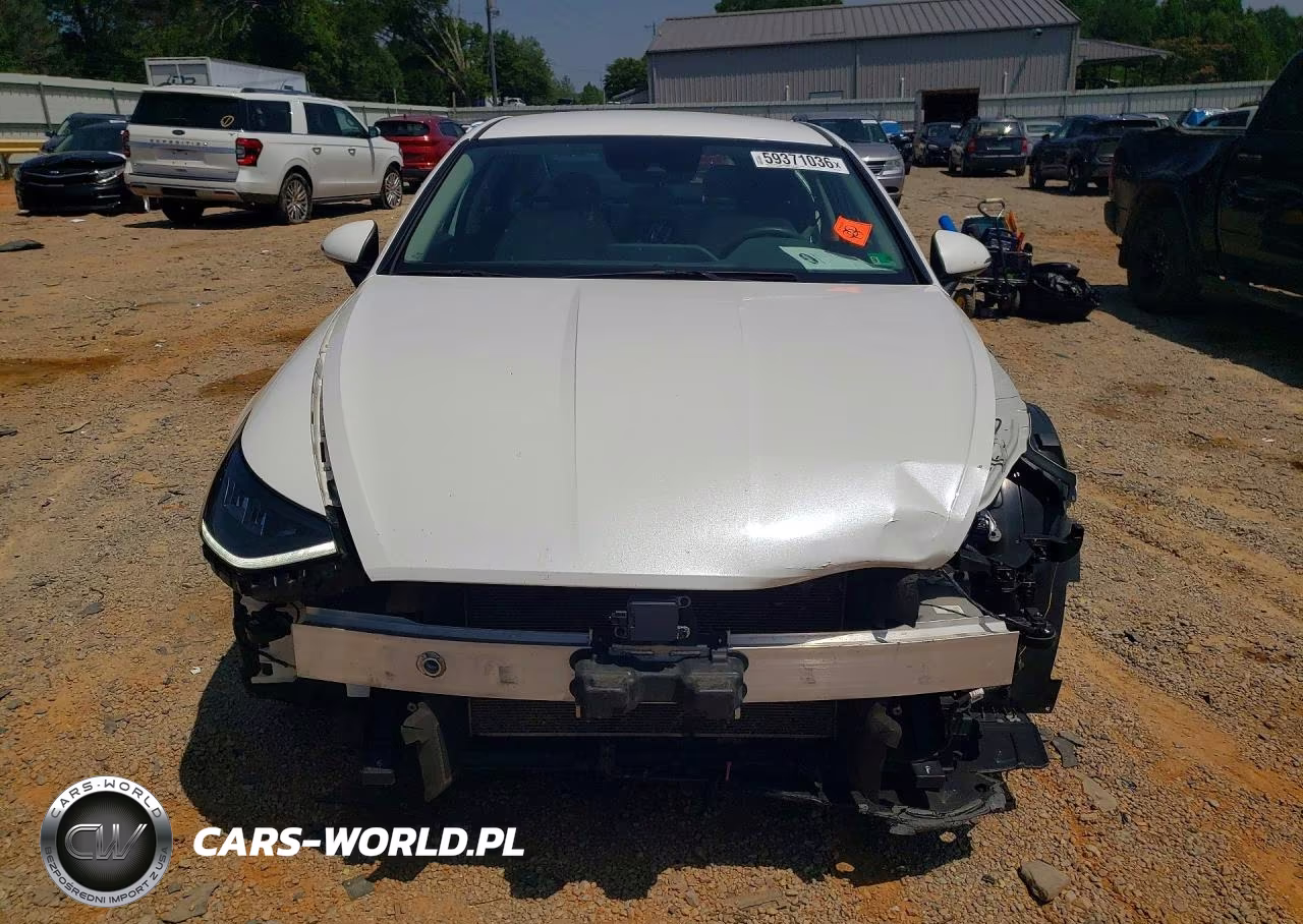 2022 Hyundai Sonata Sel VIN:KMHL64JAXNA210659 - 5
