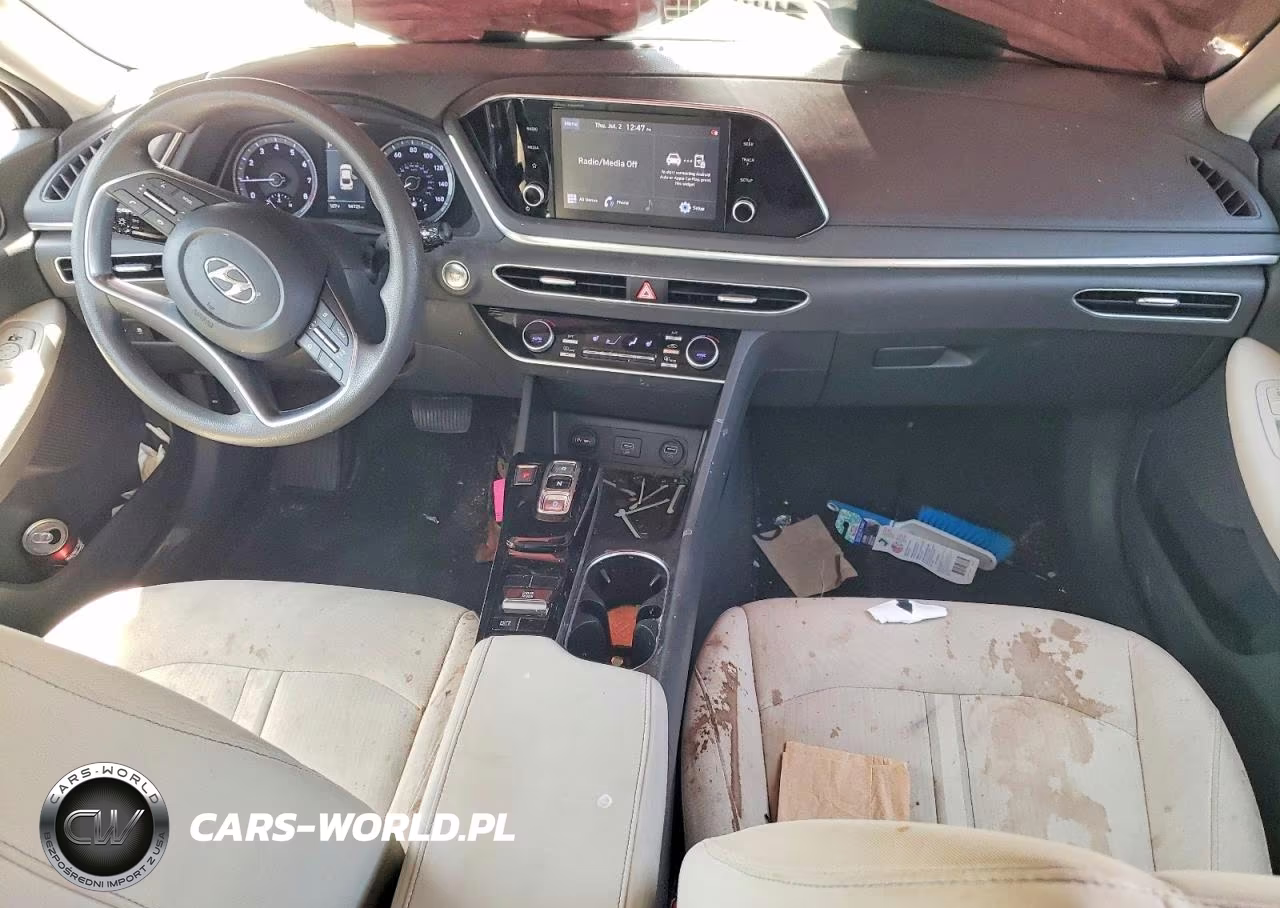 2022 Hyundai Sonata Sel VIN:KMHL64JAXNA210659 - 8