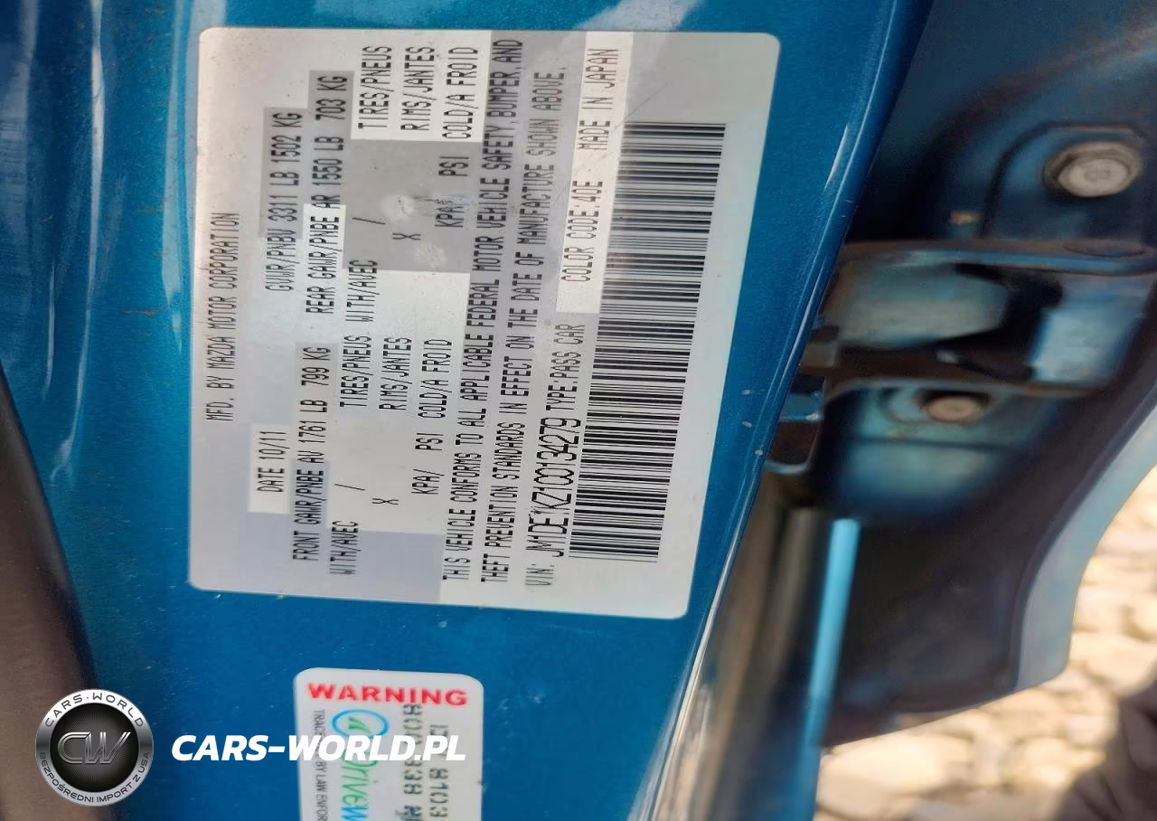 2012 Mazda Mazda2 VIN:JM1DE1KZ1C0134279 - 12