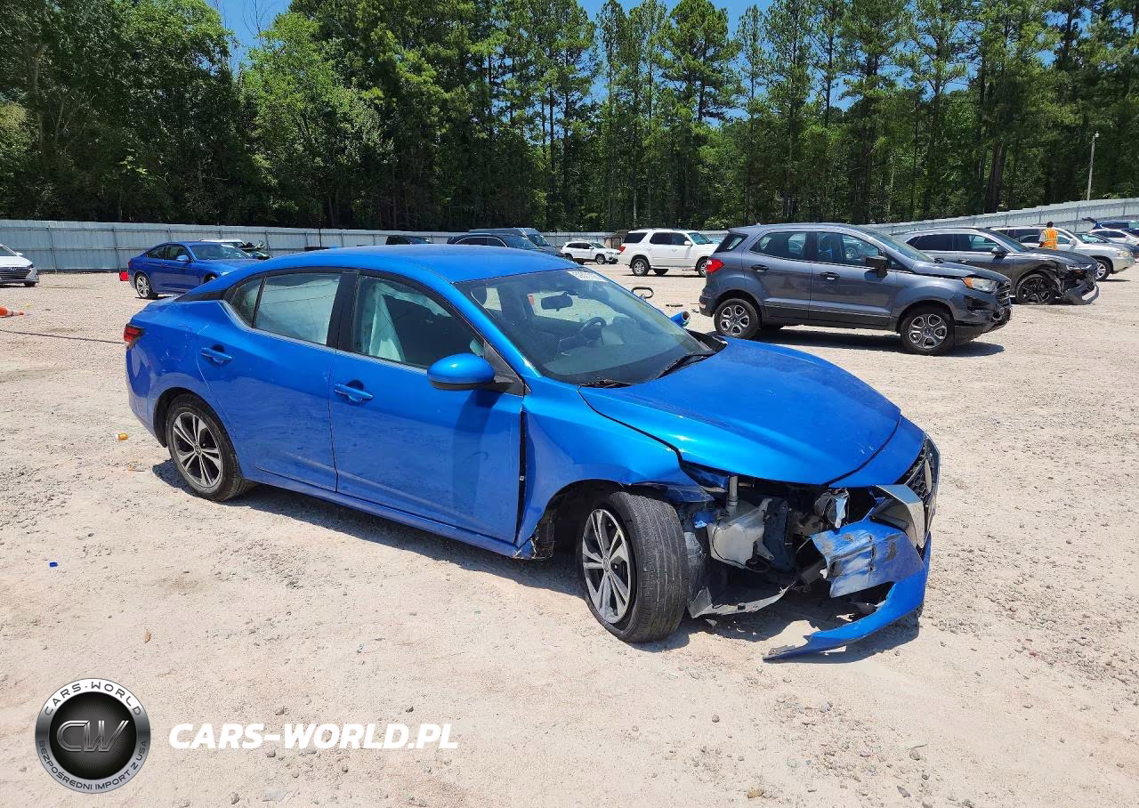 2021 Nissan Sentra Sv VIN:3N1AB8CV2MY210196 - 4