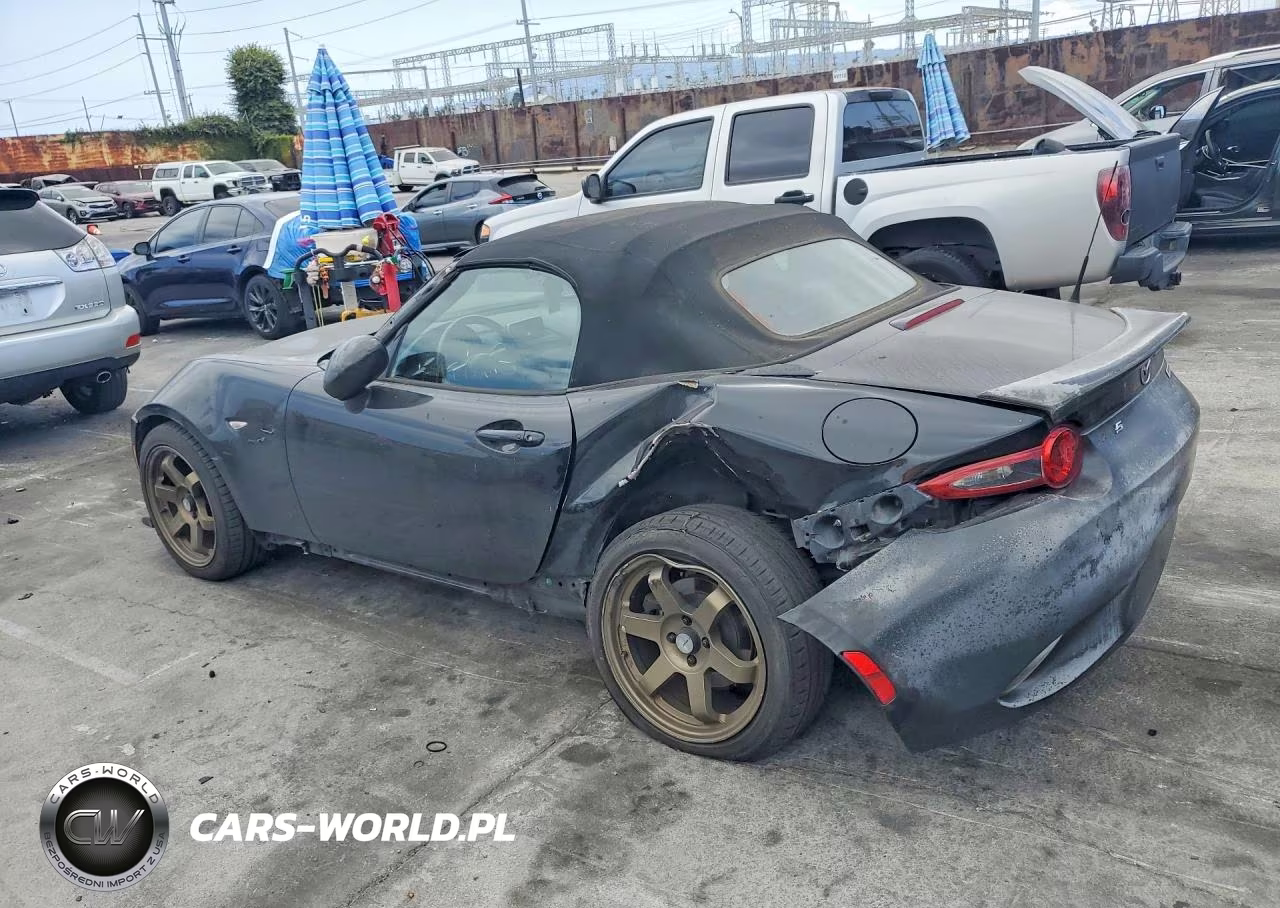 2016 Mazd Mx5 VIN:JM1NDAB75G0108375 - 2