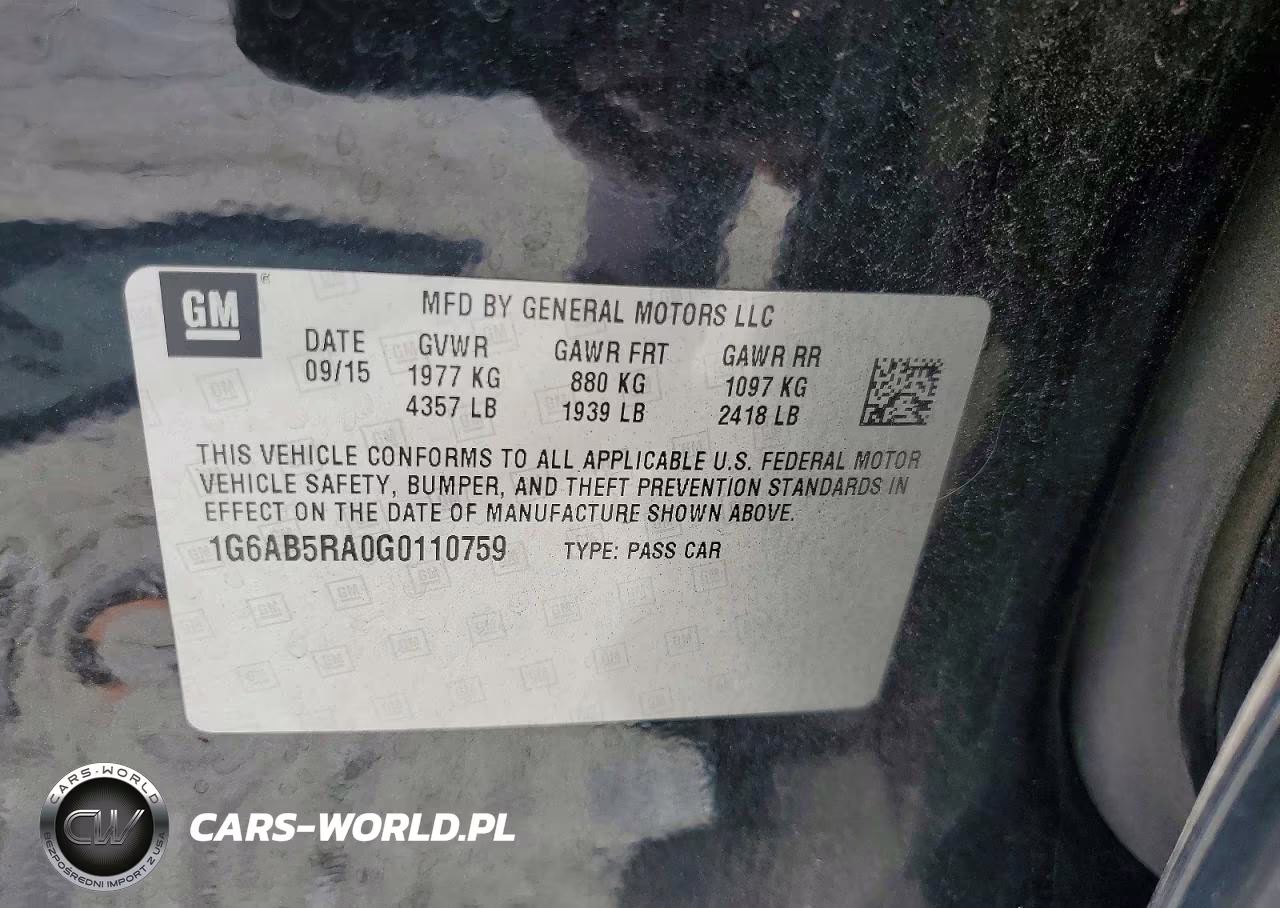 2016 Cadillac Ats Luxury VIN:1G6AB5RA0G0110759 - 12