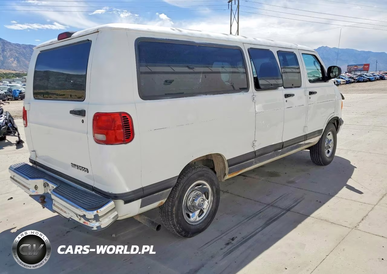 2001 Dodge Ram Wagon B2500 VIN:2B4JB25Y91K525712 - 3