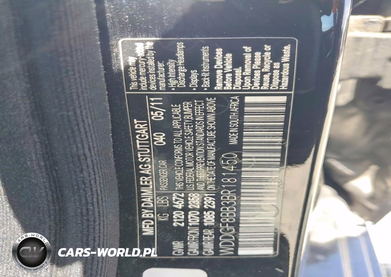 2011 Mercedes-Benz C 300 4Matic VIN:WDDGF8BB3BR181450 - 12