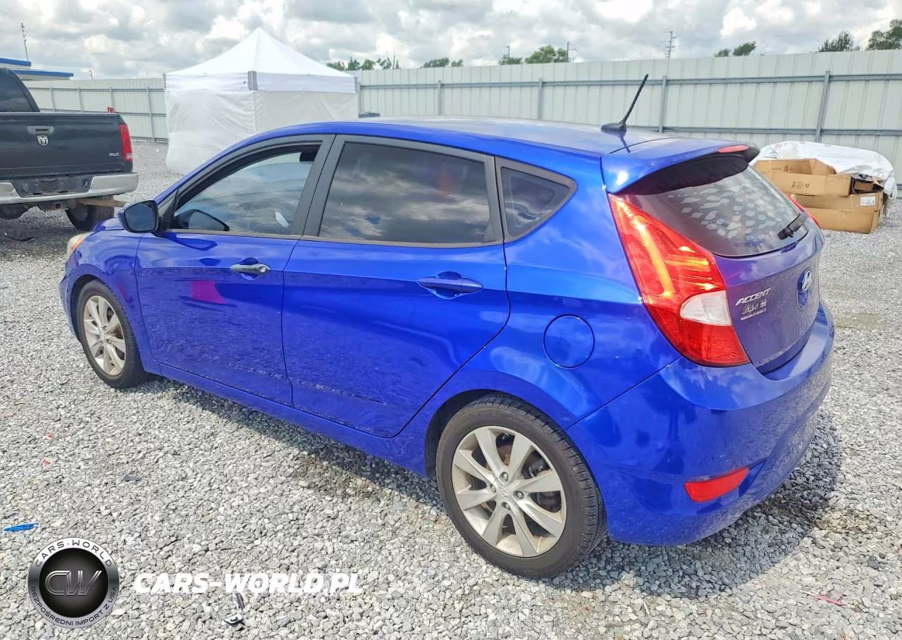 2012 Hyundai Accent Se VIN:KMHCU5AE4CU057447 - 2
