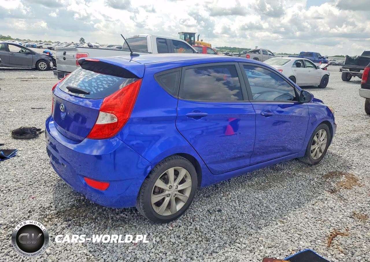 2012 Hyundai Accent Se VIN:KMHCU5AE4CU057447 - 3