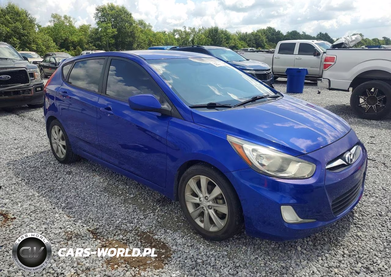 2012 Hyundai Accent Se VIN:KMHCU5AE4CU057447 - 4