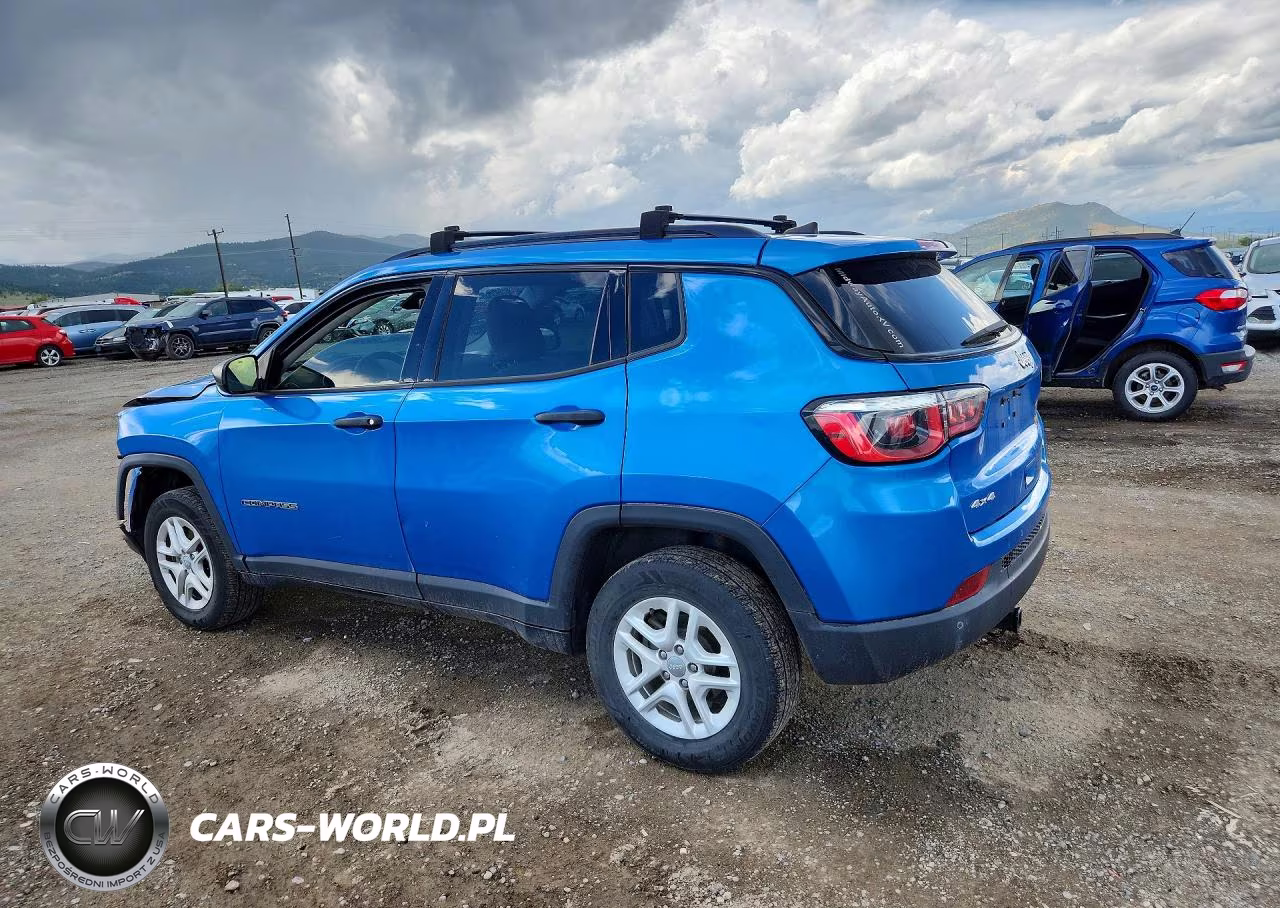 2017 Jeep Compass Sport VIN:3C4NJDAB9HT640409 - 2