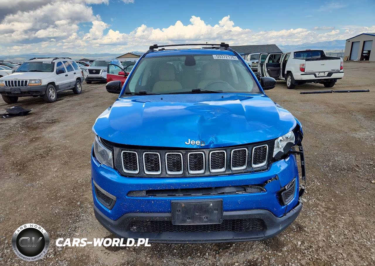 2017 Jeep Compass Sport VIN:3C4NJDAB9HT640409 - 5