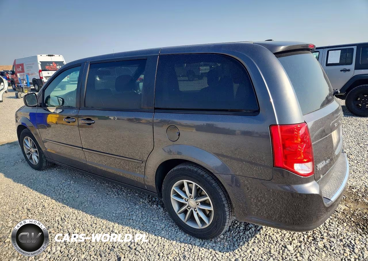 2016 Dodge Grand Caravan Se VIN:2C4RDGBG9GR370507 - 2