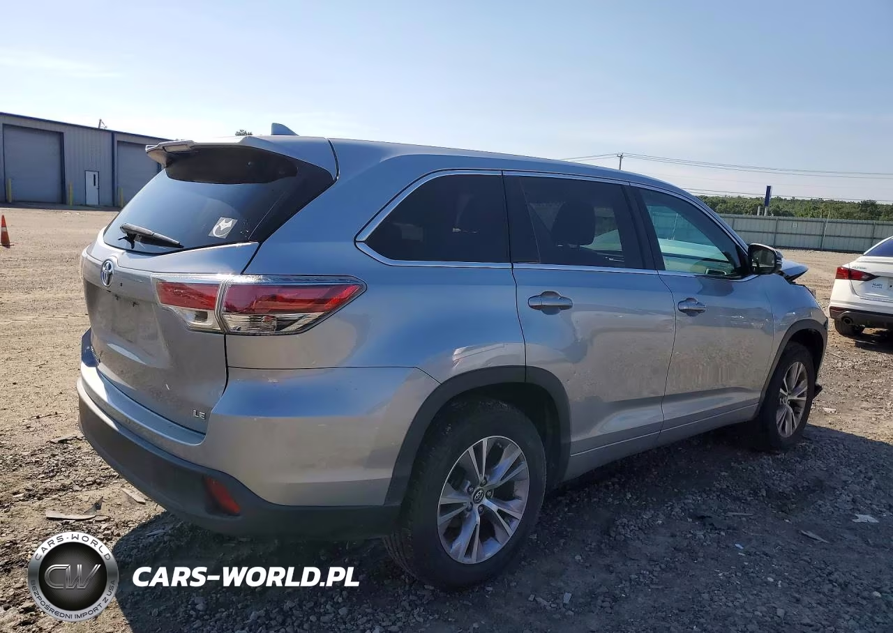 2016 Toyota Highlander Le Plus VIN:5TDZKRFH8GS148052 - 3
