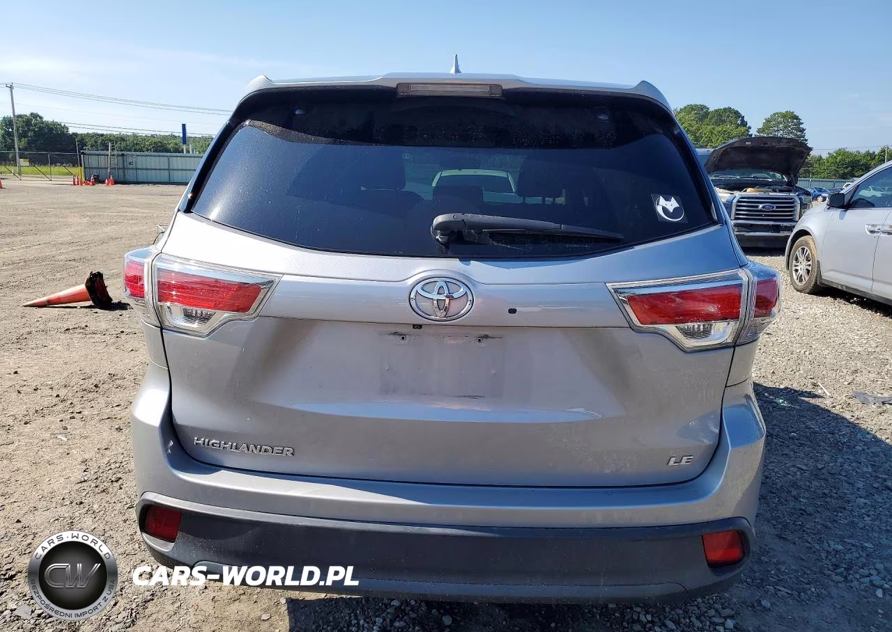 2016 Toyota Highlander Le Plus VIN:5TDZKRFH8GS148052 - 6